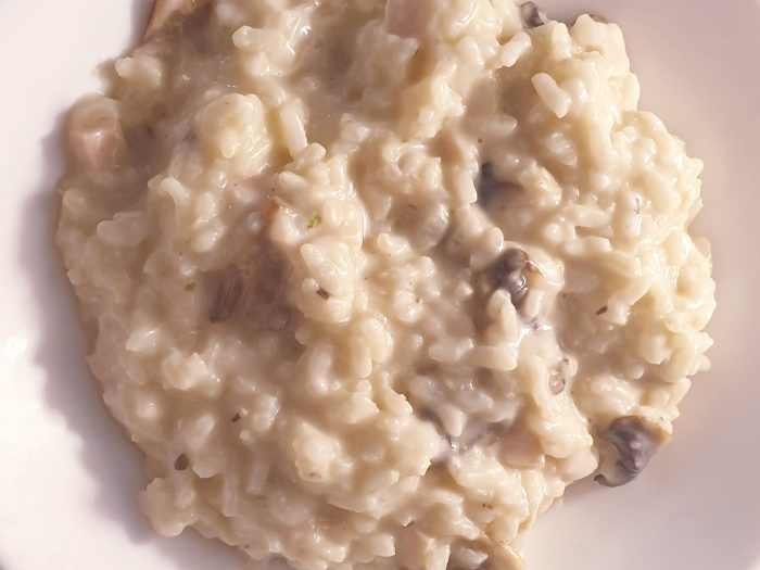 Risotto – Poulet Champignons
