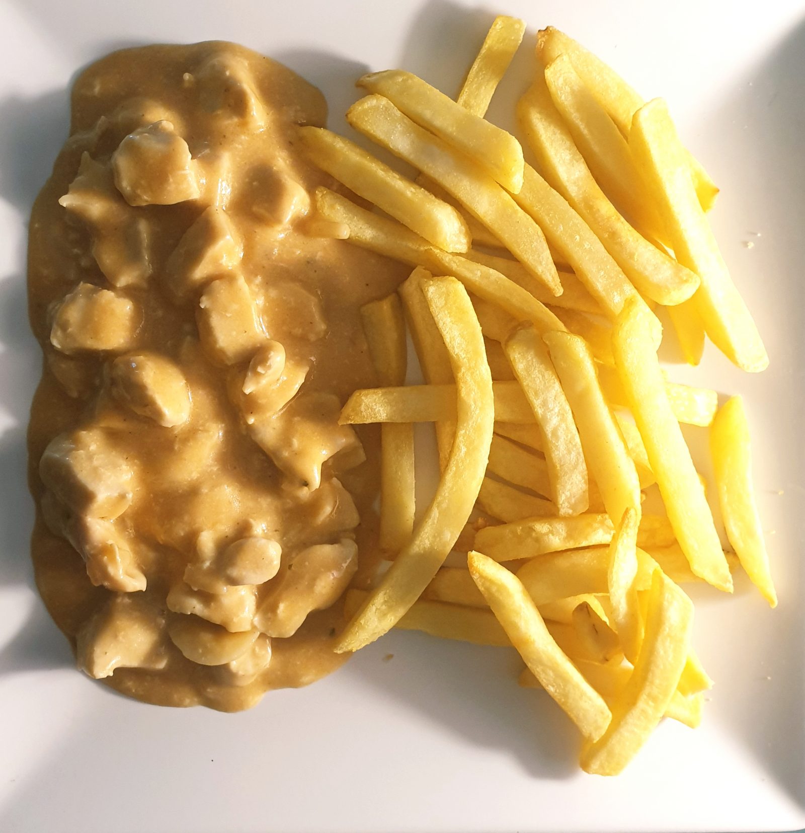 poulet frites