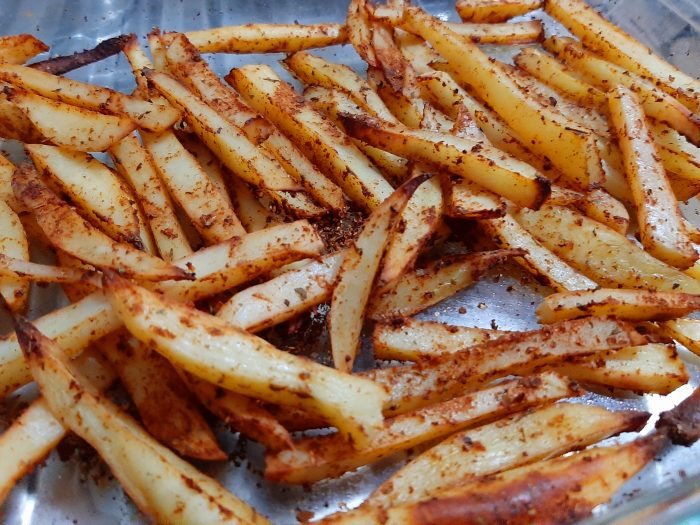 Frites au four sans huile