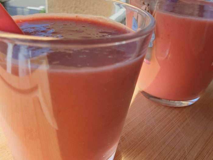Milk-shake à la fraise