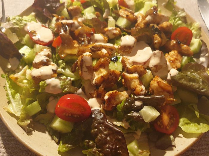 Salade du soir healthy