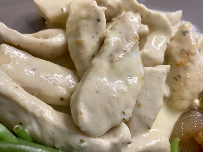 Poulet à la crème