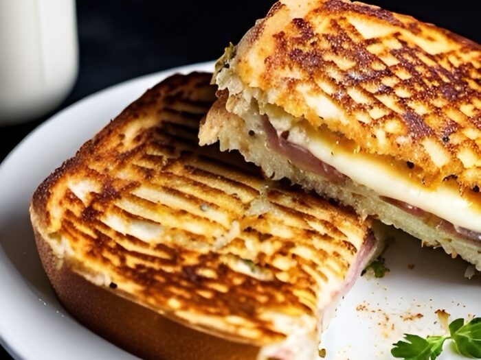Croque monsieur sans four