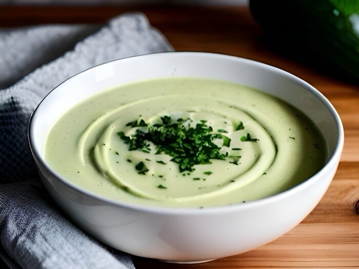 Soupe à la courgette