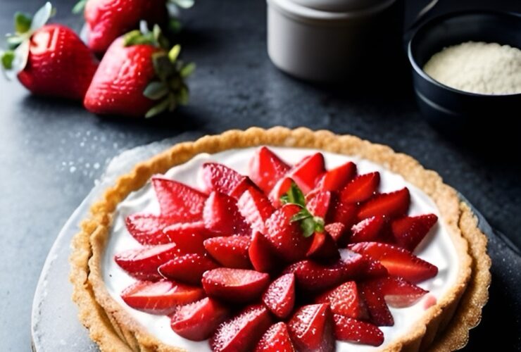 Tarte aux fraises